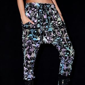 Reflective mushroom joggers